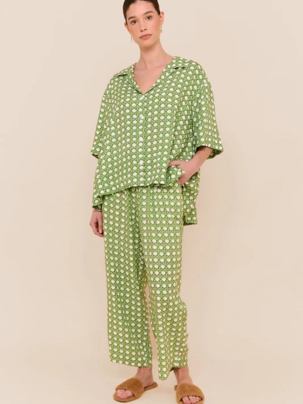 Piyama / NWT / Lounge Set - Pants - Rattan Green - Size XXL - Picture 2 of 8